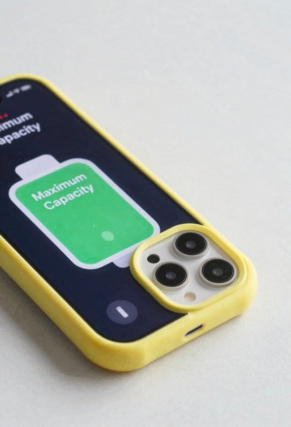 battery capacity percentage decline