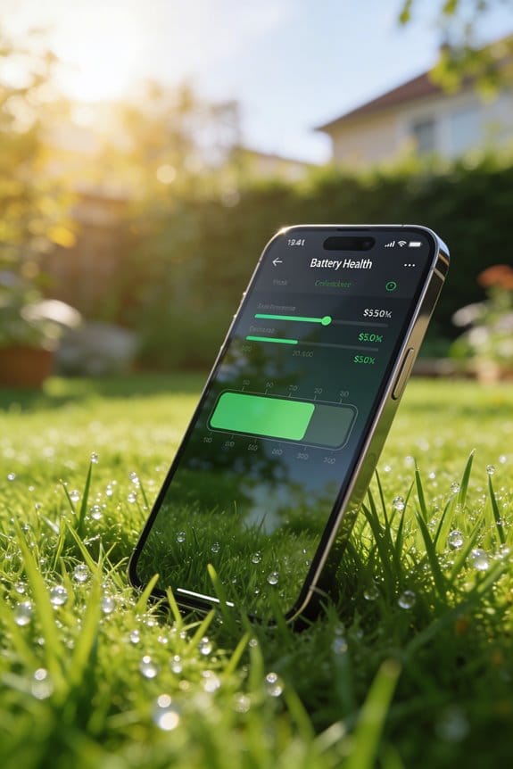 measured maximum battery capacity